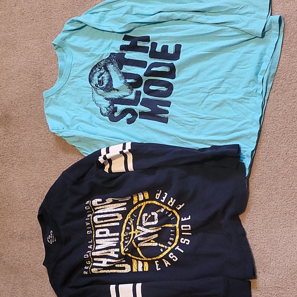 One is a size 10-12 other is size 14